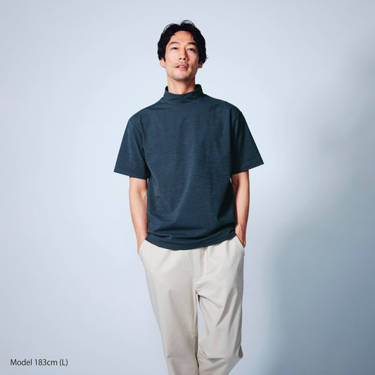 UL-DRA MOCK NECK S/S TEE