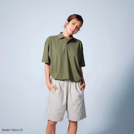 MIEZ KANO-KO OVER SIZE POLO S/S SHIRTS