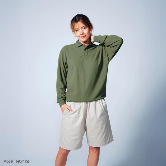 MIEZ KANO-KO POLO L/S SHIRTS