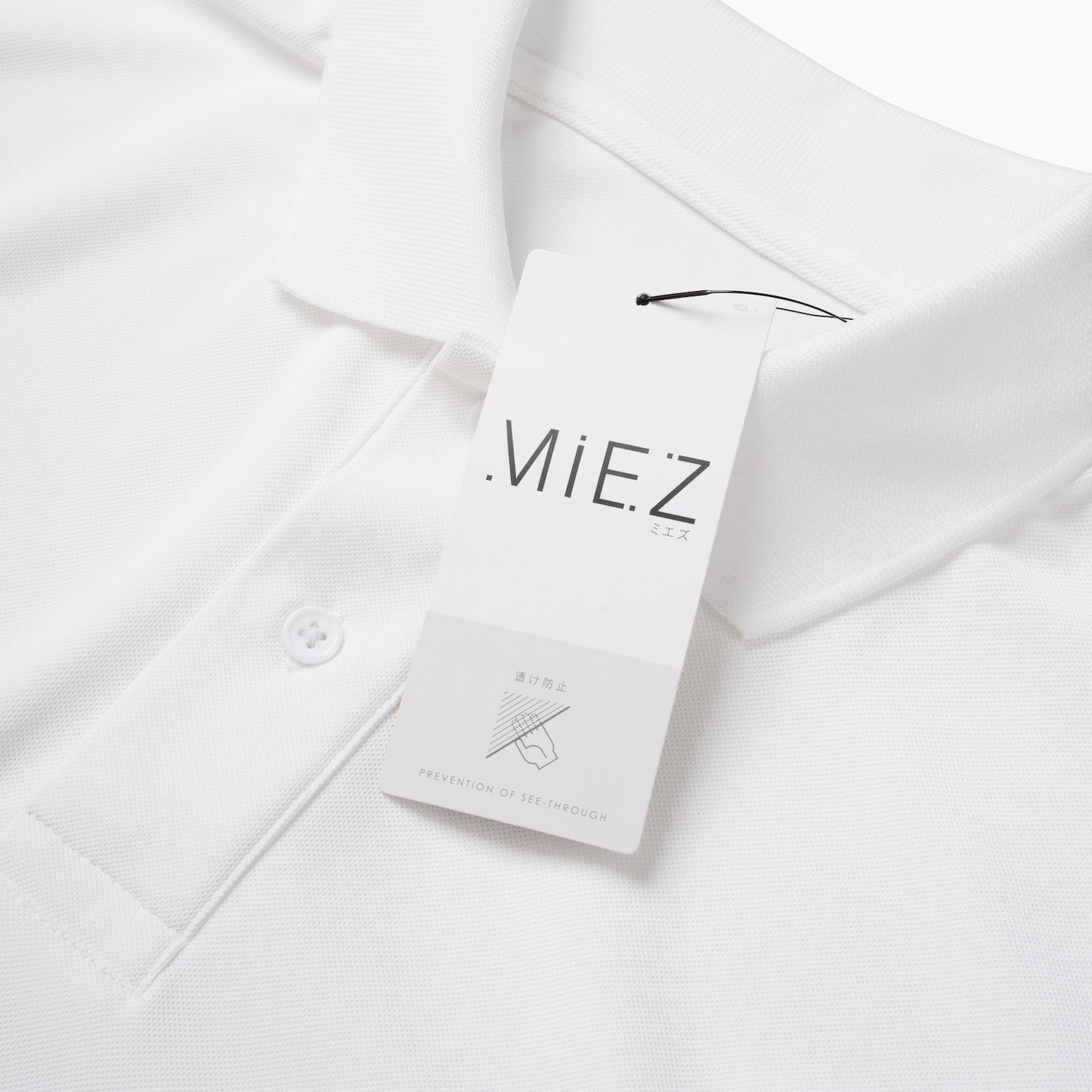 MIEZ KANO-KO OVER SIZE POLO S/S SHIRTS