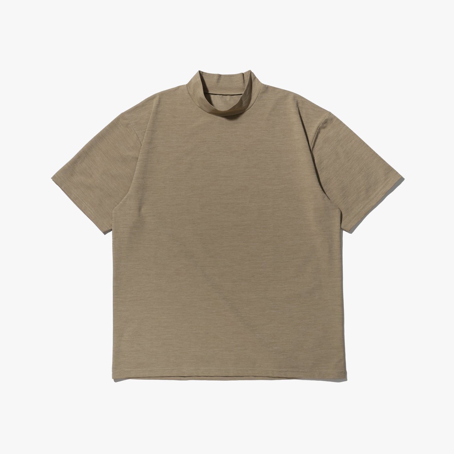 [BD_008] UL-DRA  MOCK NECK S/S TEE