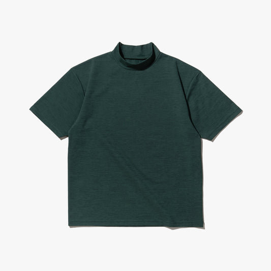 UL-DRA  MOCK NECK S/S TEE