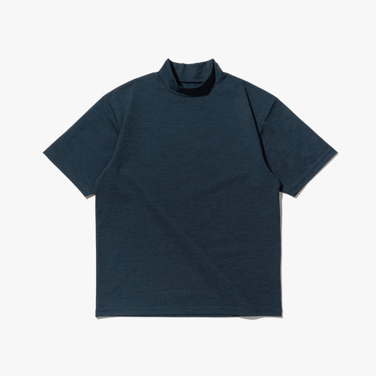 [BD_008] UL-DRA  MOCK NECK S/S TEE