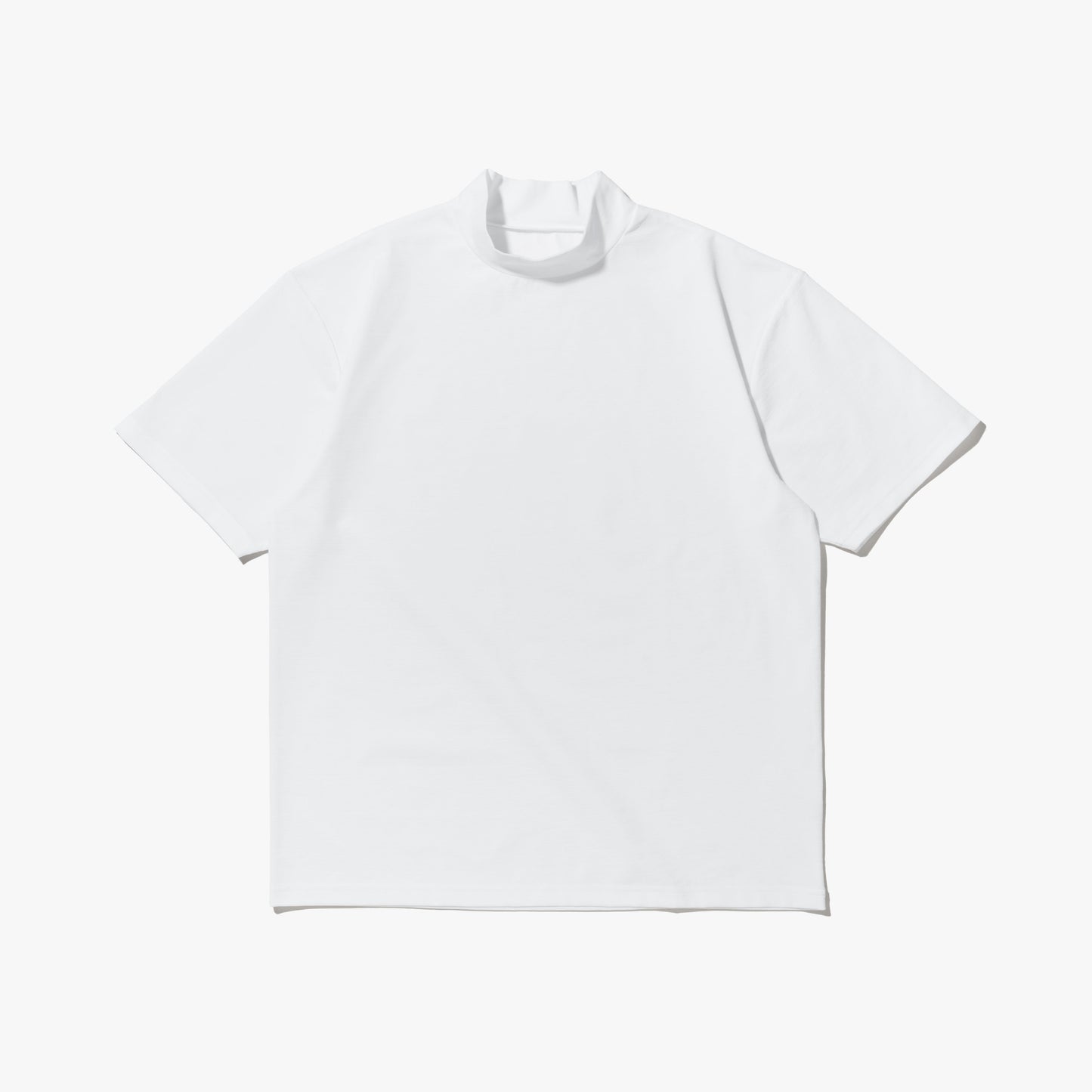 [BD_008] UL-DRA  MOCK NECK S/S TEE