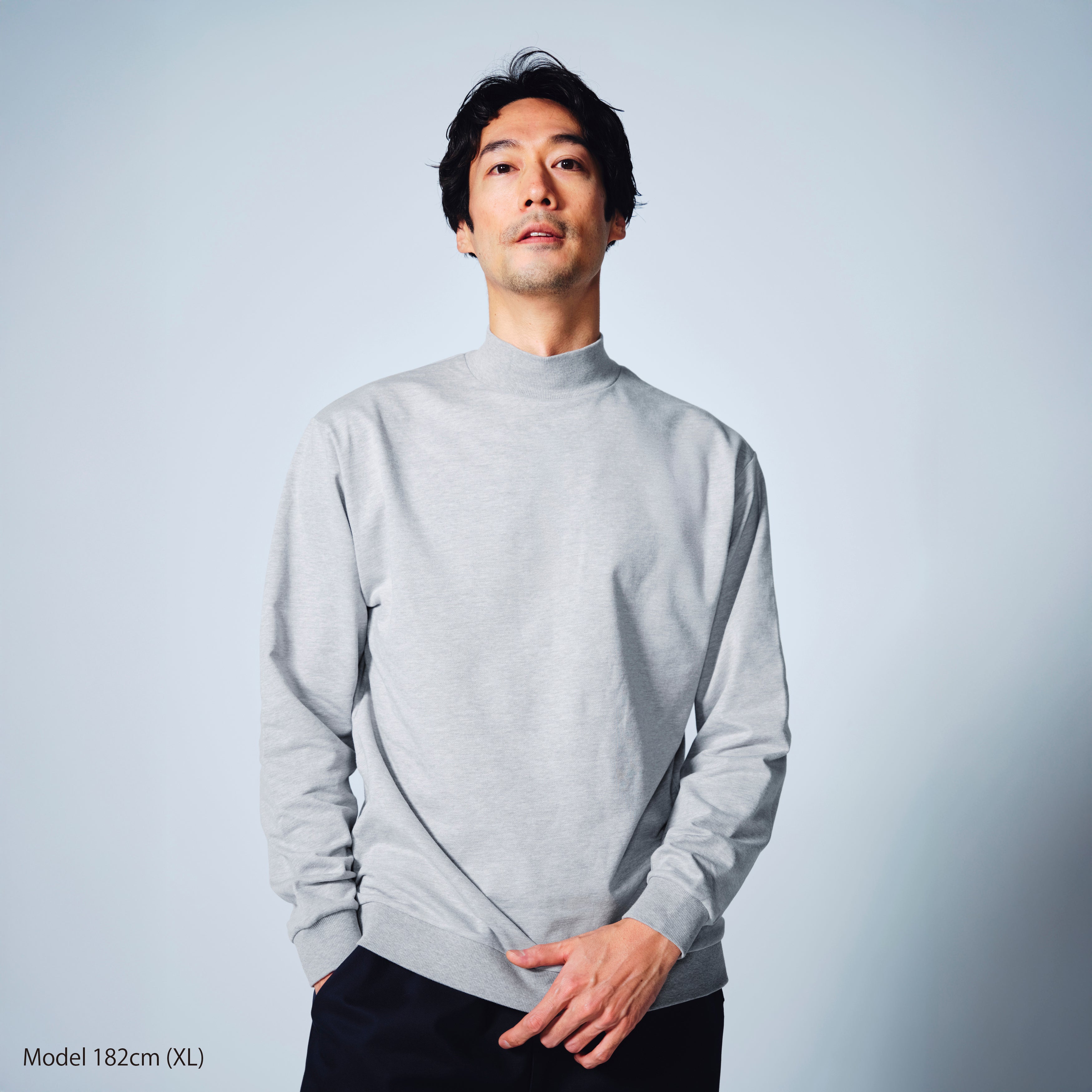 日本全国送料無料商品 特集 MOCK THERMAL NECK TEEワッフル生地