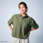 [BD_022] MIEZ  KANO-KO OVER SIZE POLO S/S SHIRTS