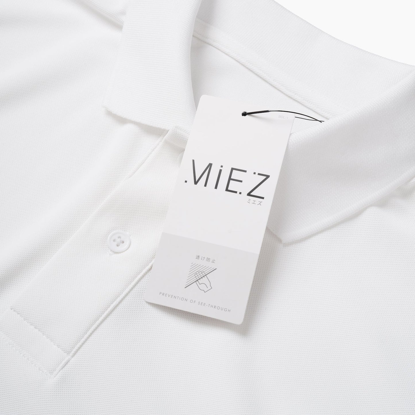 [BD_022] MIEZ  KANO-KO OVER SIZE POLO S/S SHIRTS