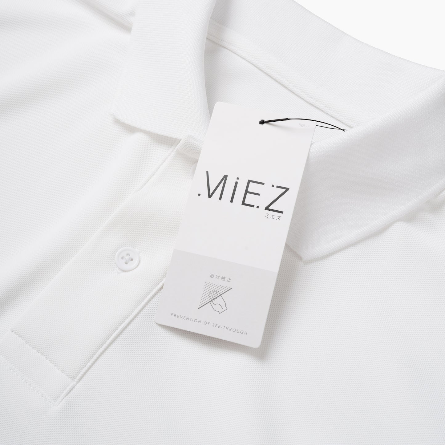 MIEZ  KANO-KO OVER SIZE POLO S/S SHIRTS